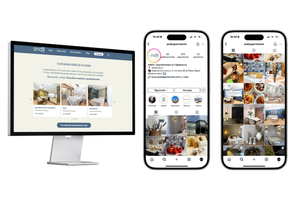 Gestion redes sociales de apartamentos turísticos